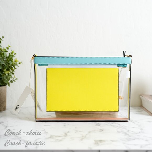 NWT Tory Burch Blake Clear Swingpack Crossbody 165834 - Picture 6 of 8